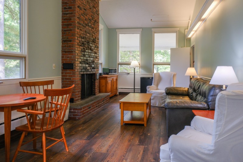 Private cottage for event accommodations in Ashland, MA, at Warren Conference Center